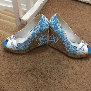 Ed Hardy size 8 like new